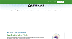 Desktop Screenshot of brynmawrortholab.com