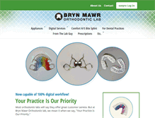 Tablet Screenshot of brynmawrortholab.com